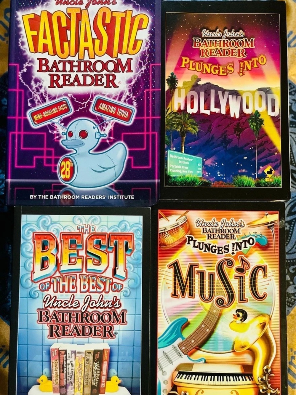 Bathroom Readers' Institute Uncle John's Factastic Bathroom Reader Multicolor